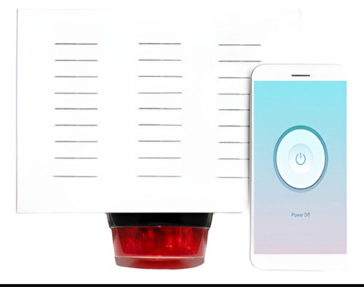 Sirena Inteligente Wi-Fi para Sistema de Alarma